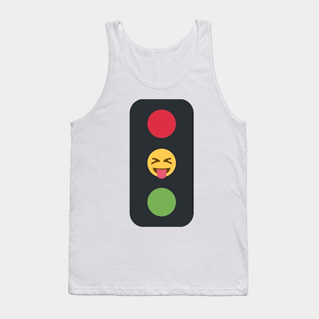 Traffic Light Tank Top by livania